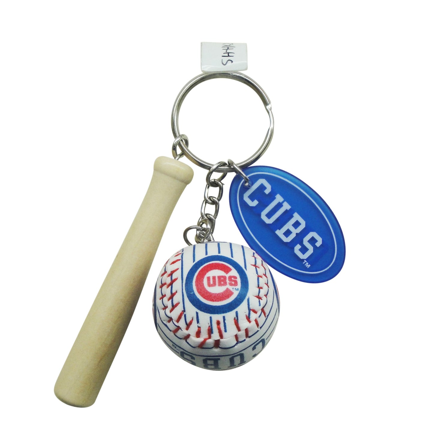 Chicago Cubs Baseball Keychain