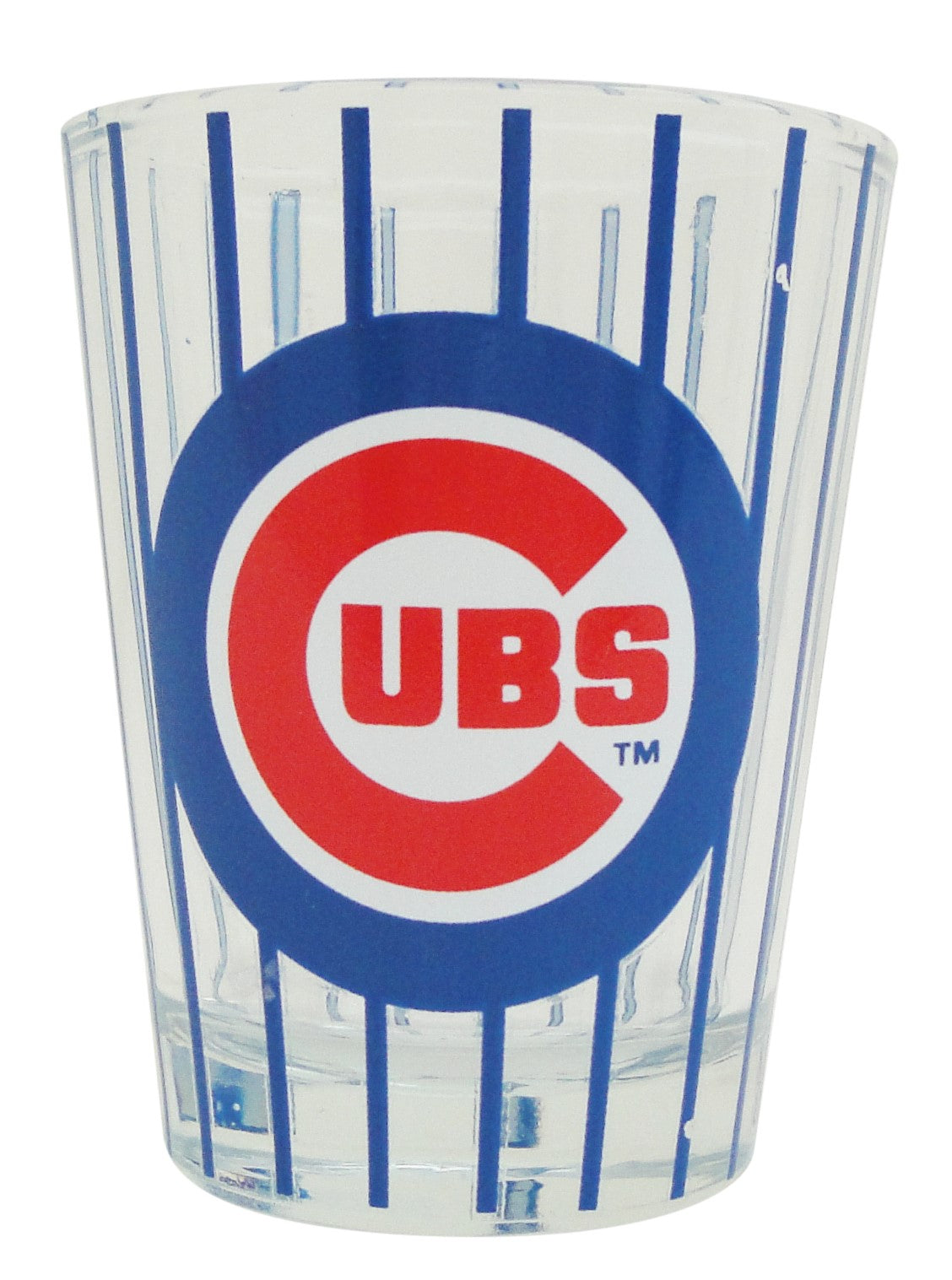 Chicago Cubs Pinstripe Shot Glass