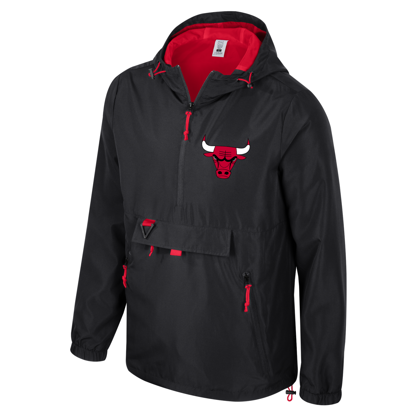 Chicago Bulls Complete 1/4 Zip Stadium Essentials Jacket