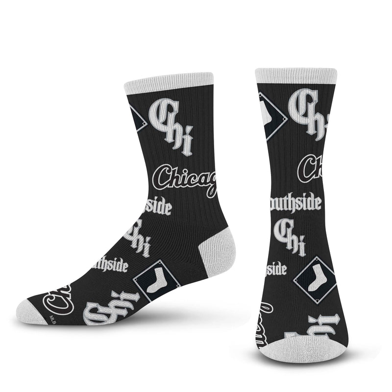Chicago White Sox End To End City Connect Socks