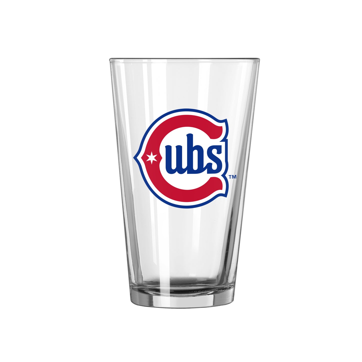 Chicago Cubs Alt Blues Logo 16 oz. Pint Glass