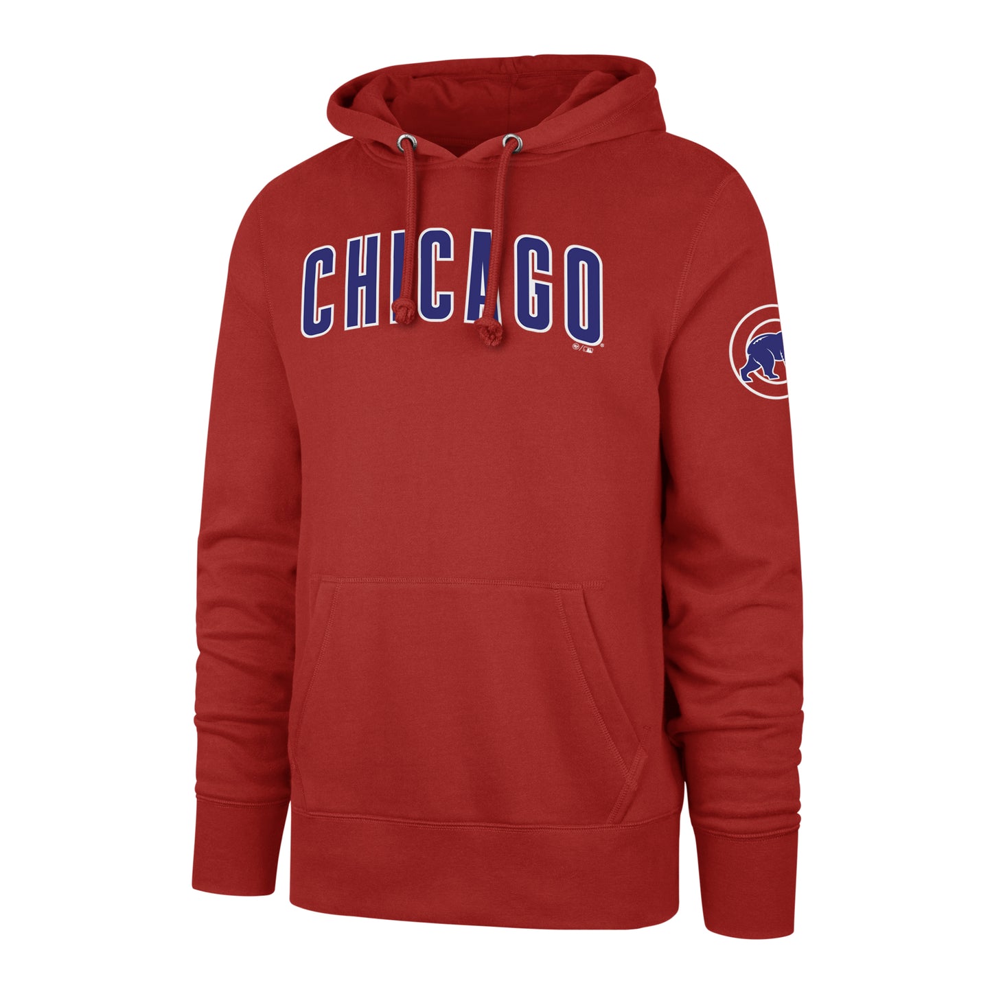 Chicago Cubs Red CHICAGO headline Hoody – Clark Street Sports