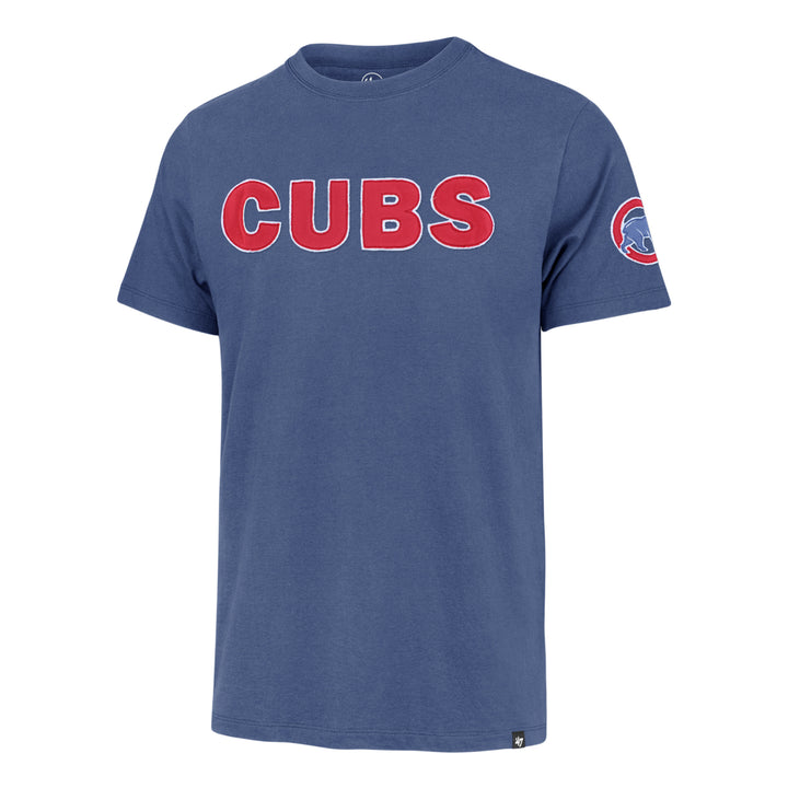Chicago Cubs Cadet Blue Fieldhouse Franklin T-Shirt - Clark Street Sports