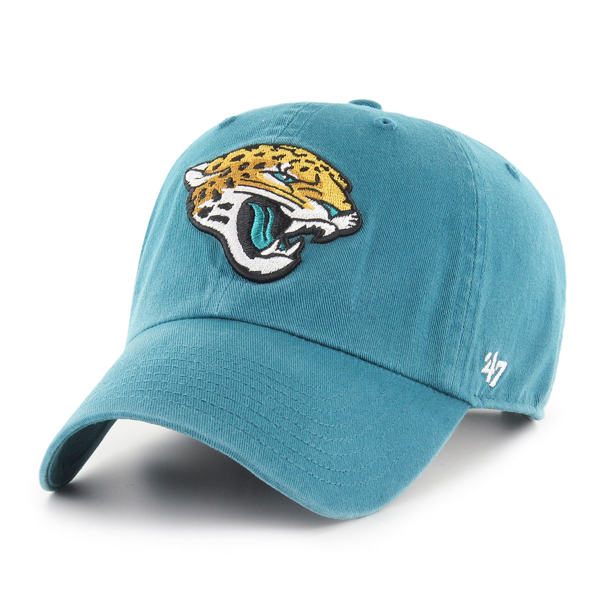 Jacksonville Jaguars '47 Teal Clean Up Adjustable Hat