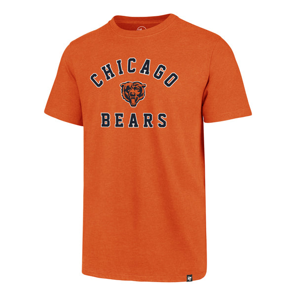 Chicago Bears Orange Varsity Arch Super Rival Tee