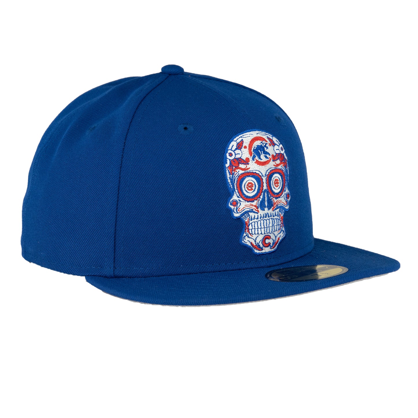 Chicago Cubs Royal Sugar Skull New Era 59FIFTY Fitted Hat