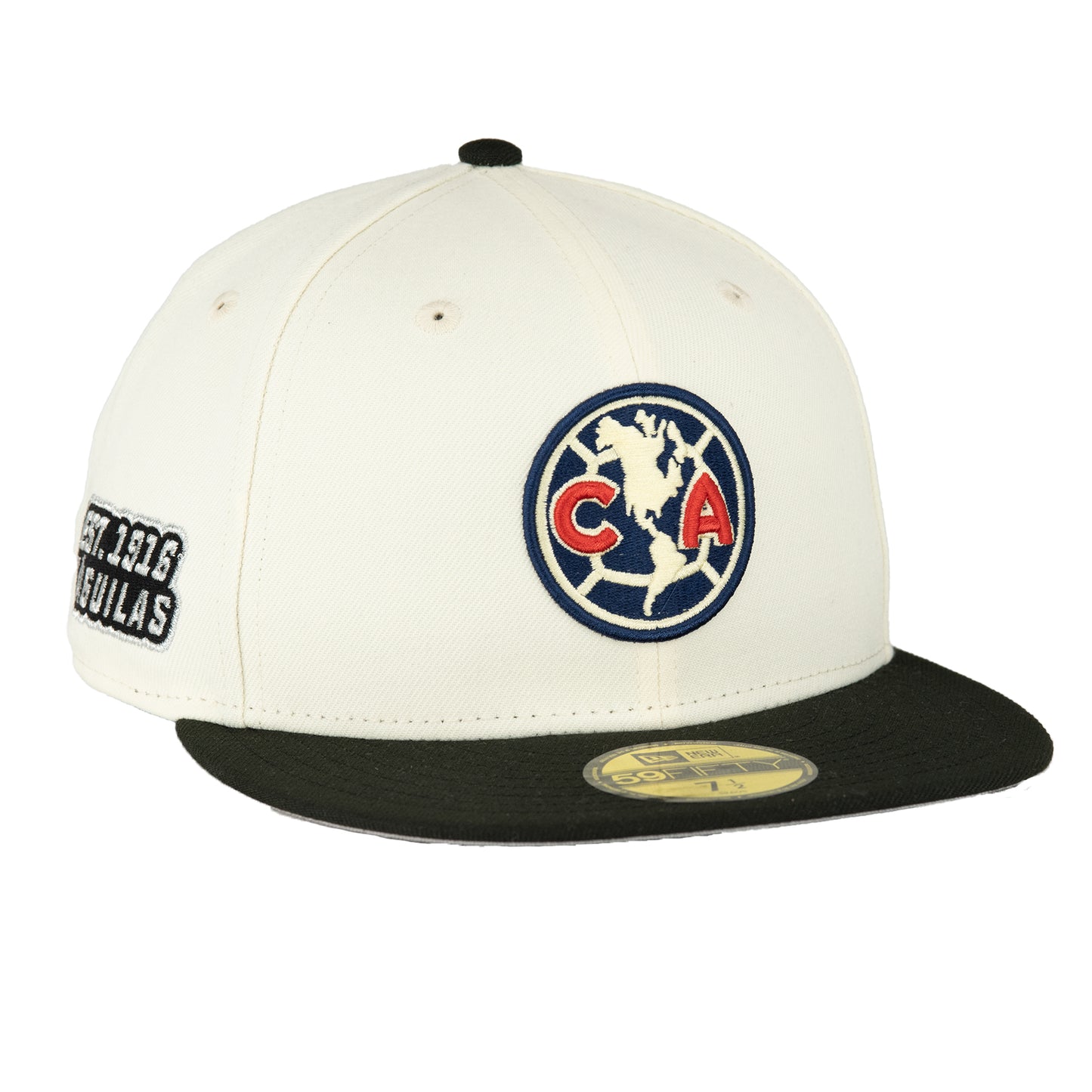 GRANDEZA Club America Chrome/Black New Era 59FIFTY Fitted Hat