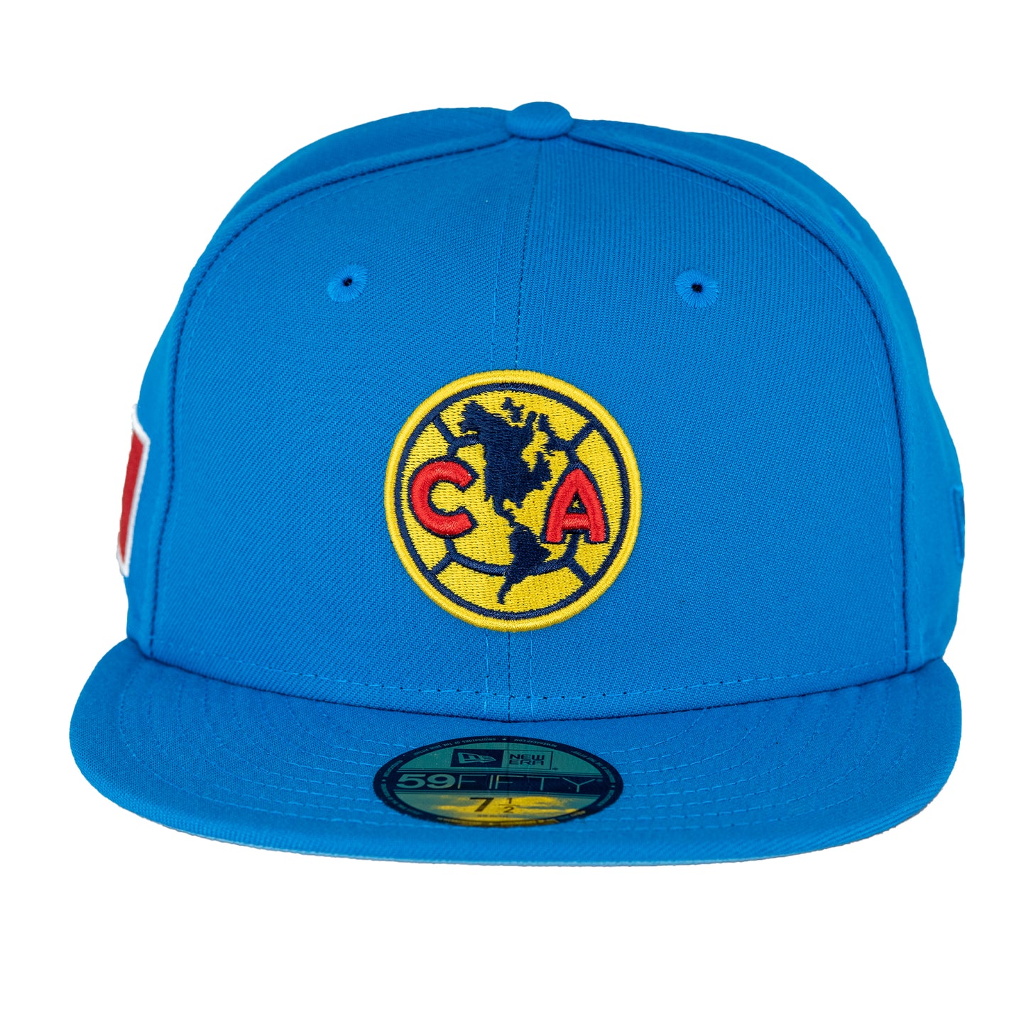 AZULITO Club America w/Mexico Patch New Era 59FIFTY Fitted Hat