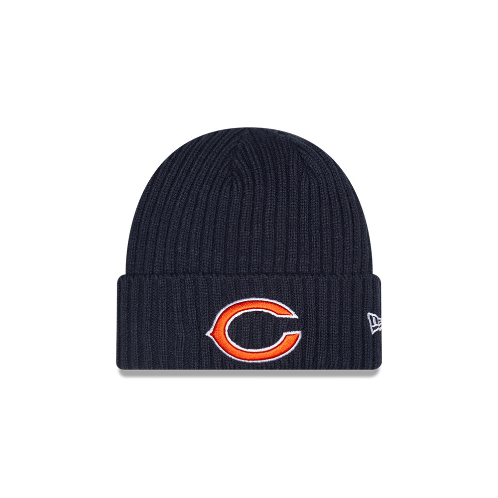 Chicago Bears Core Classic Navy C Cuffed Knit Hat