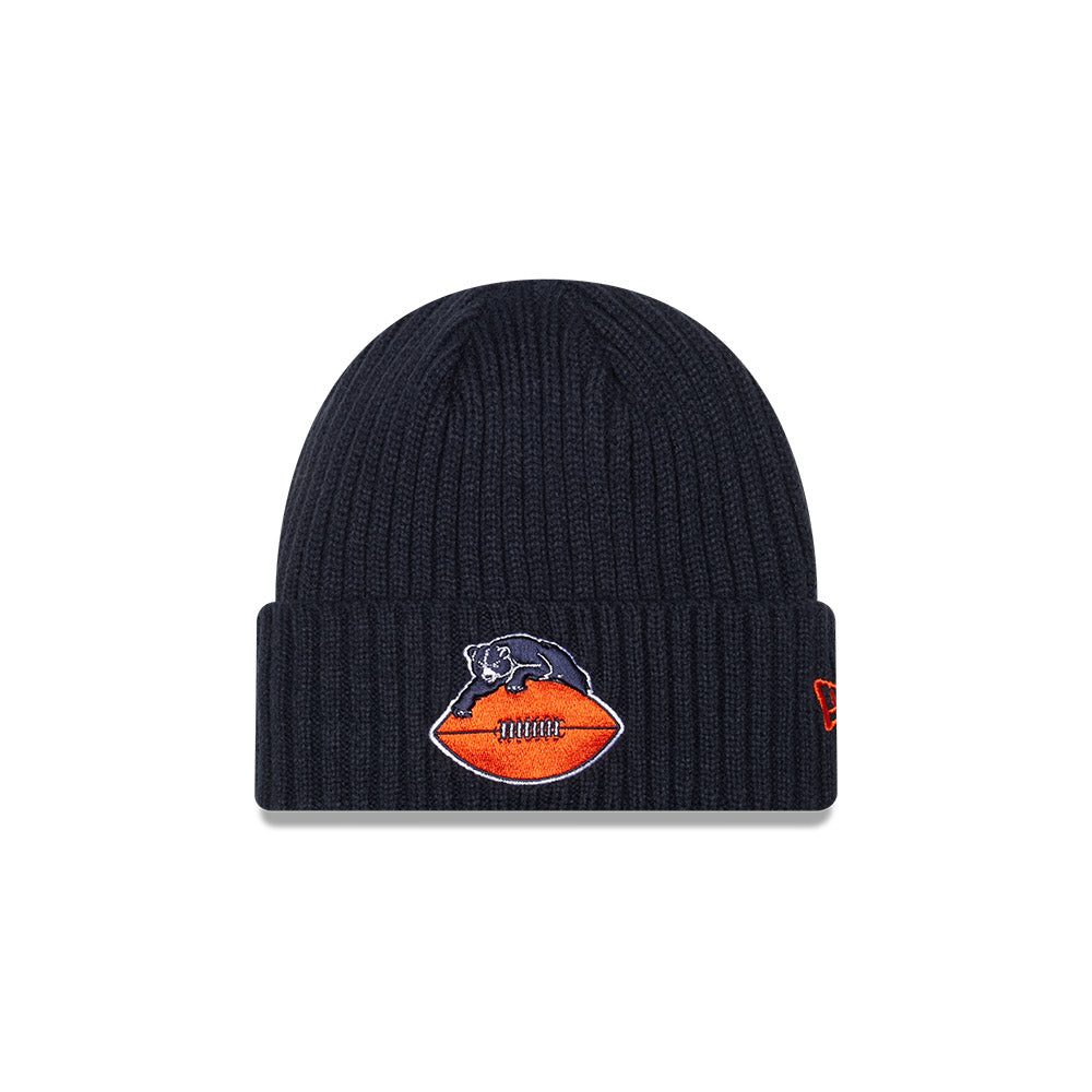 Chicago Bears Retro Navy Core Classic Cuffed Knit Hat