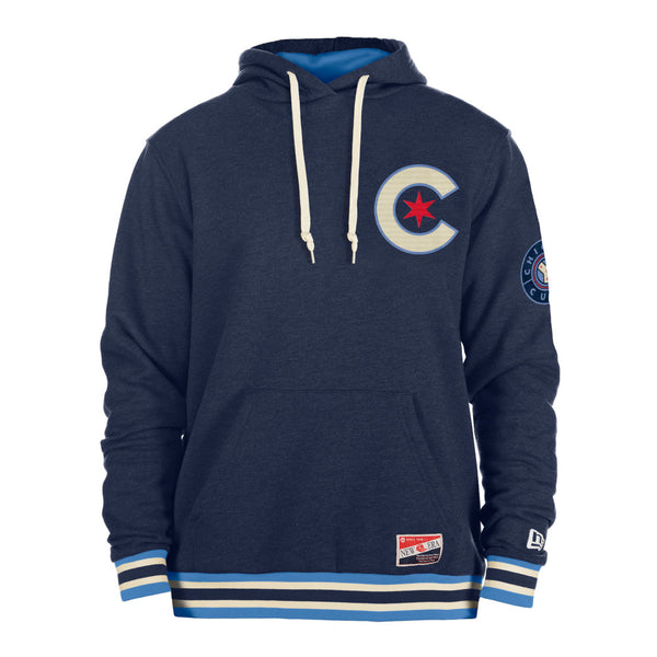 Chicago Cubs Navy Wrigleyville City Connect Stitches Hoodie - Clark Street  Sports