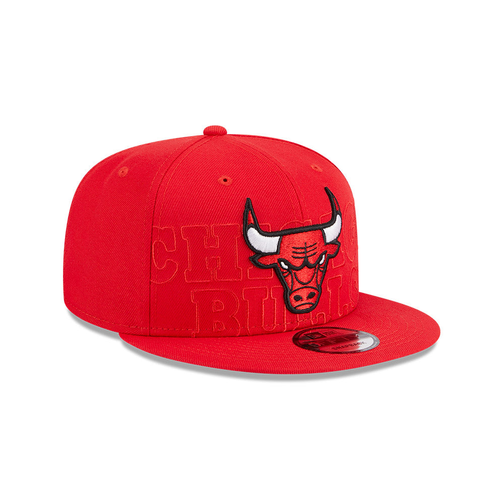 Mitchell And Ness Chicago Bulls Windy City Snapback Red Hat NBA Basketball