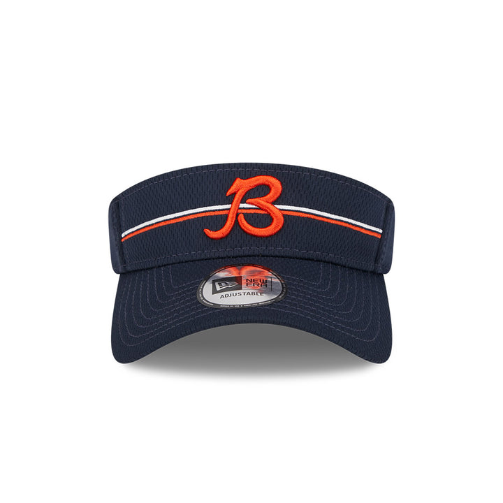 Chicago Bears New Era Main Adjustable Visor - Navy