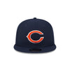 Chicago Bears 2023 Navy C Bears Side Patch New Era 9FIFTY Snapback Hat