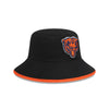 Chicago Bears Black/Orange Bear Face Logo Bucket Hat