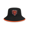 Chicago Bears Black/Orange Bear Face Logo Bucket Hat