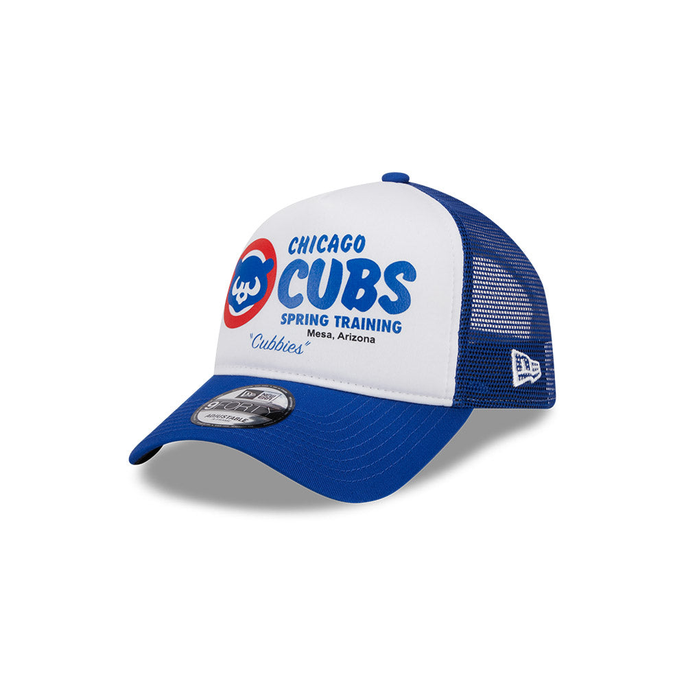 Chicago Cub Spring Training White Foam Front New Era 9FORTY Adjustable A-Frame Hat