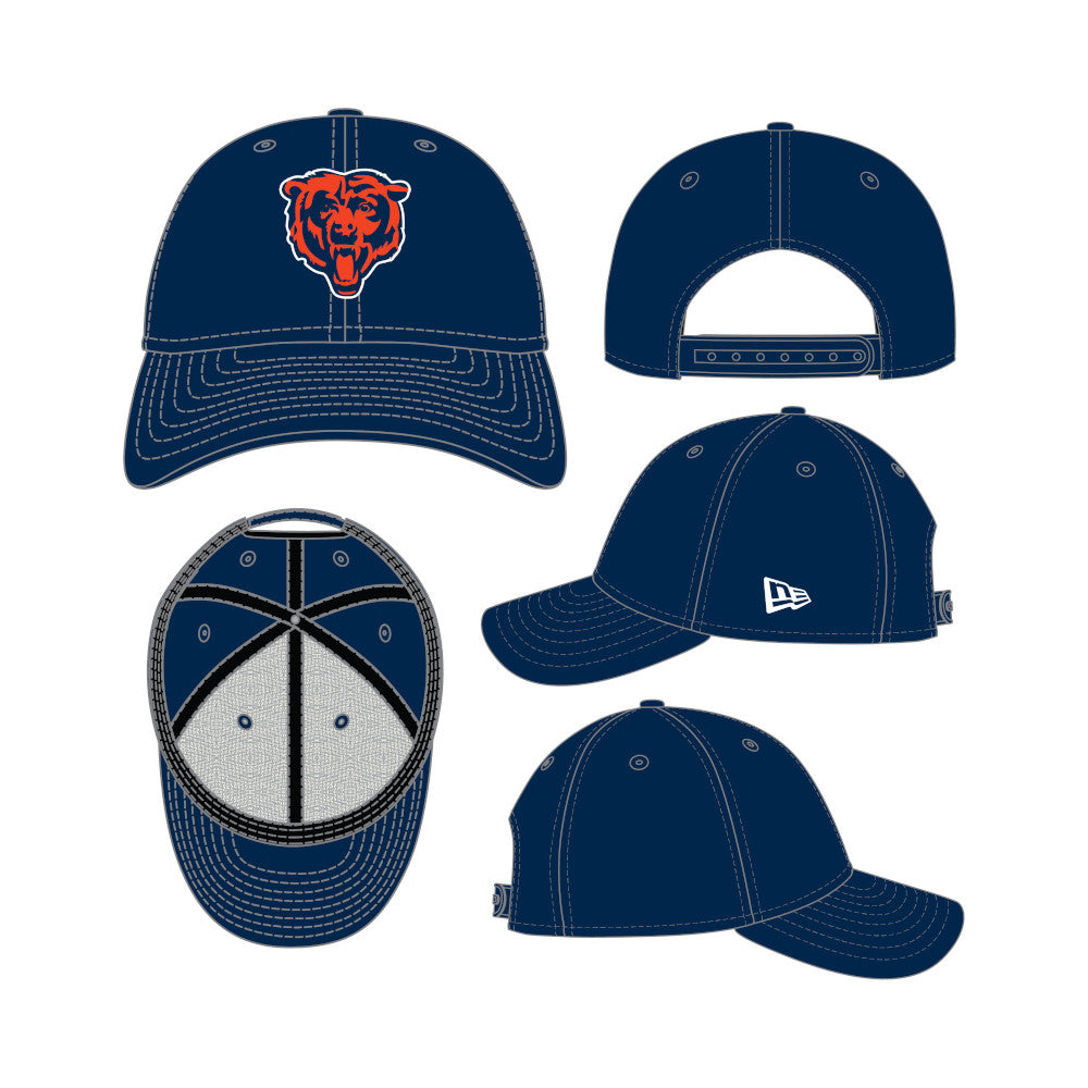 Chicago Bears New Era 9FOFTY Adjustble Toddler Hat