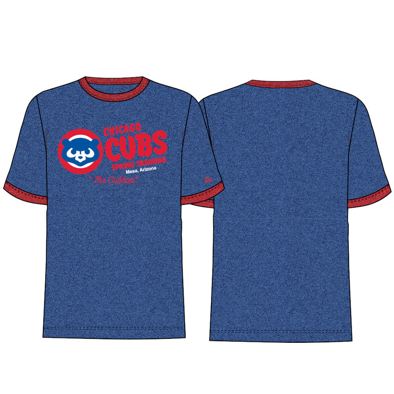 Chicago Cubs New Era Spring Training Ringer T-Shirt