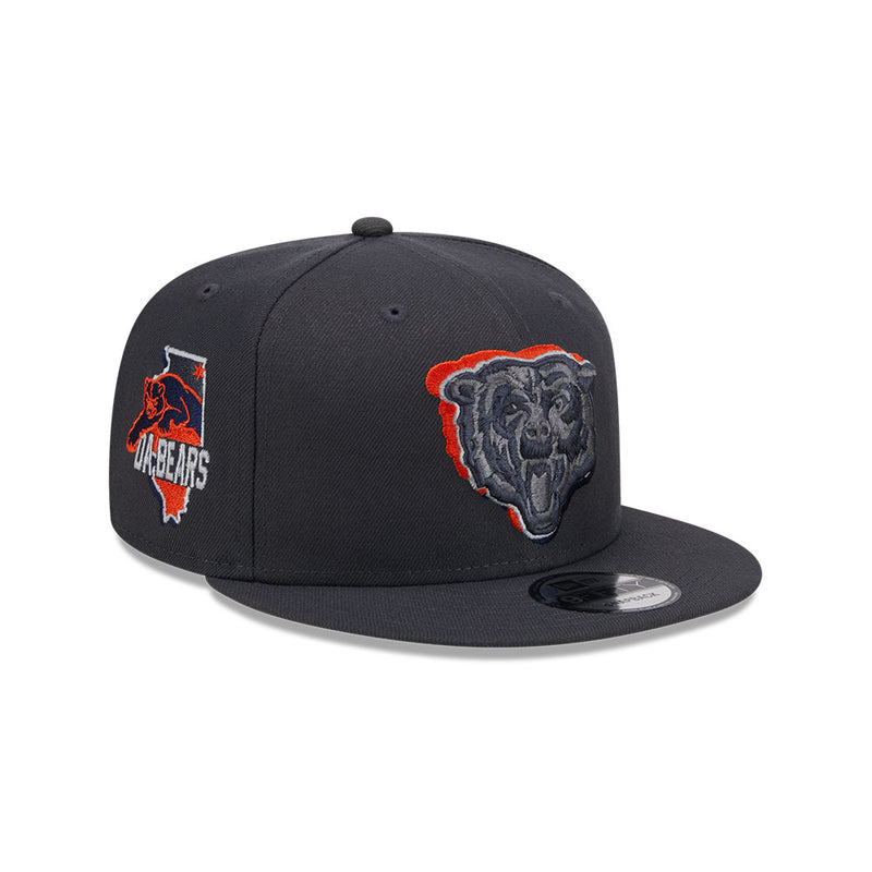 Chicago Bears 2024 NFL Draft New Era 9FIFTY Snapback Hat