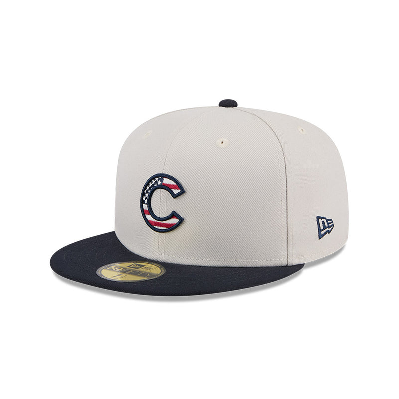 Chicago Cubs 2024 4th Of July New Era 59FIFTY Fitted Hat