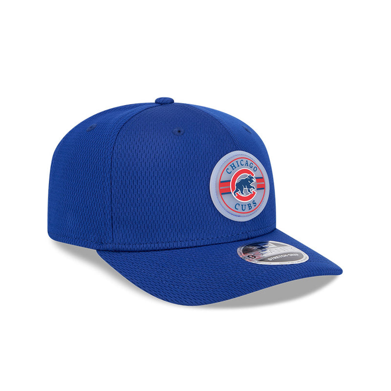 Chicago Cubs New Era 9SEVENTY Patched Stretch Snapback Hat