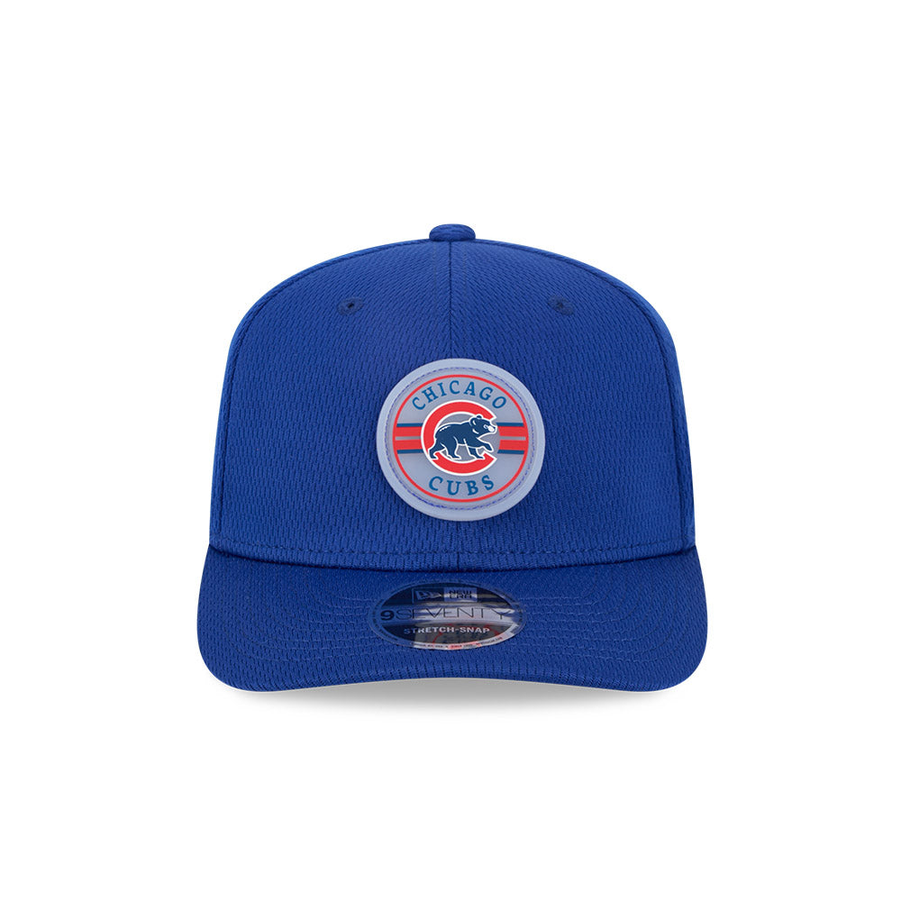 Chicago Cubs New Era 9SEVENTY Patched Stretch Snapback Hat