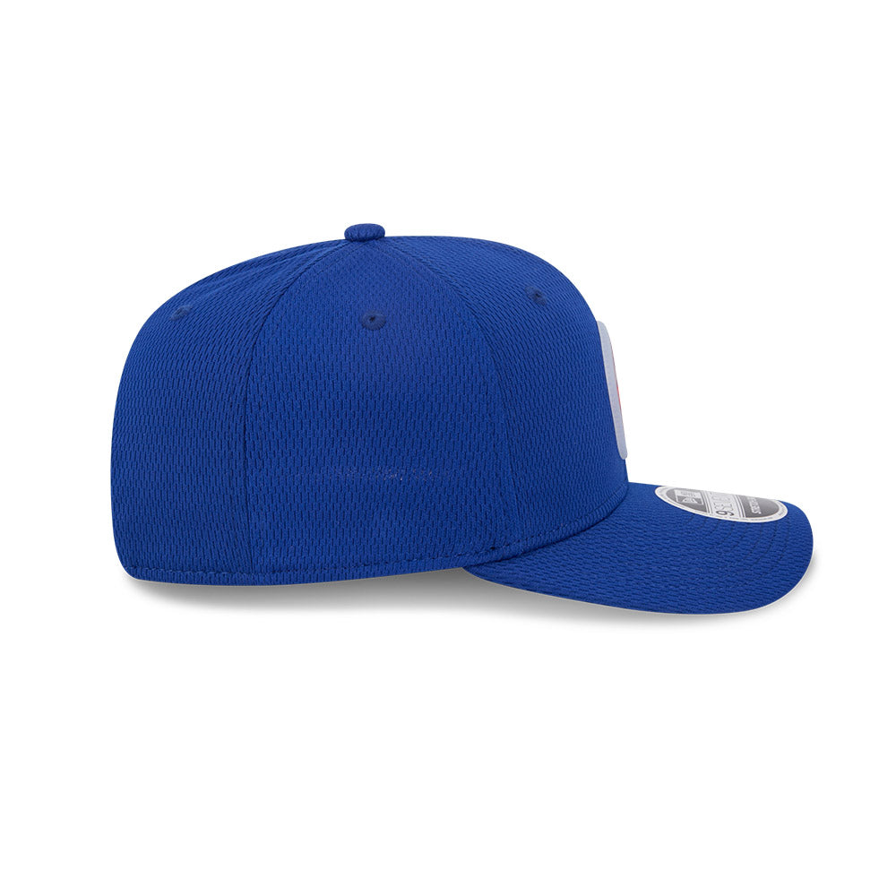 Chicago Cubs New Era 9SEVENTY Patched Stretch Snapback Hat