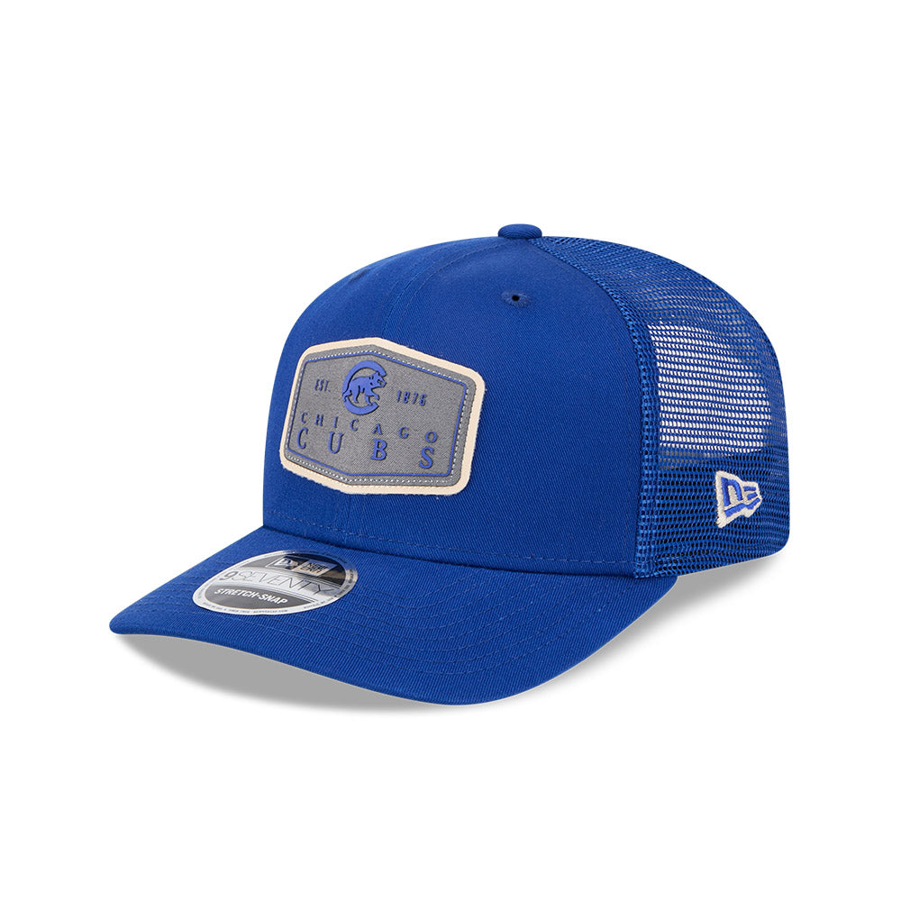Chicago Cubs New Era 9SEVENTY Labeled Stretch Snapback Hat