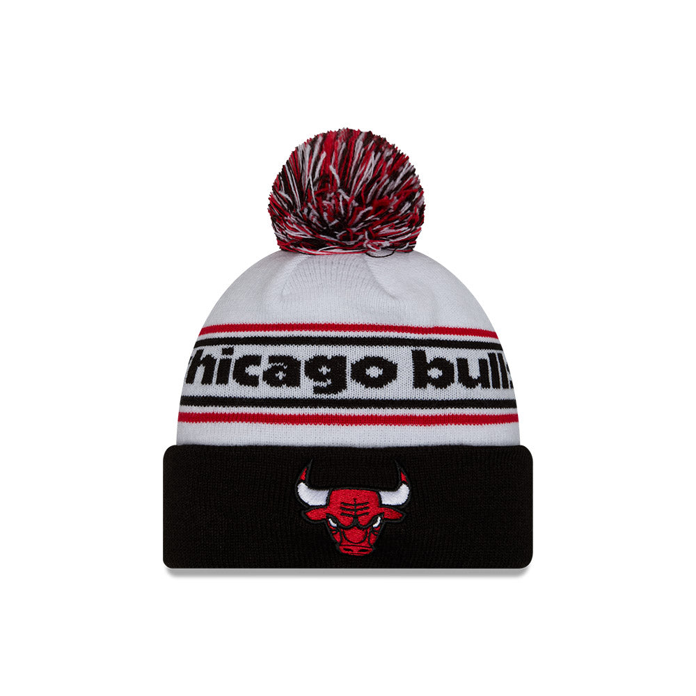 Chicago Bulls Banded 19884 Pom Knit Hat