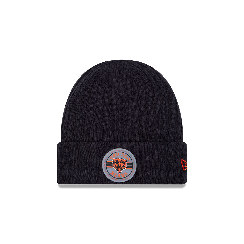 Chicago Bears Patched 19930 Cuffed Knit Hat