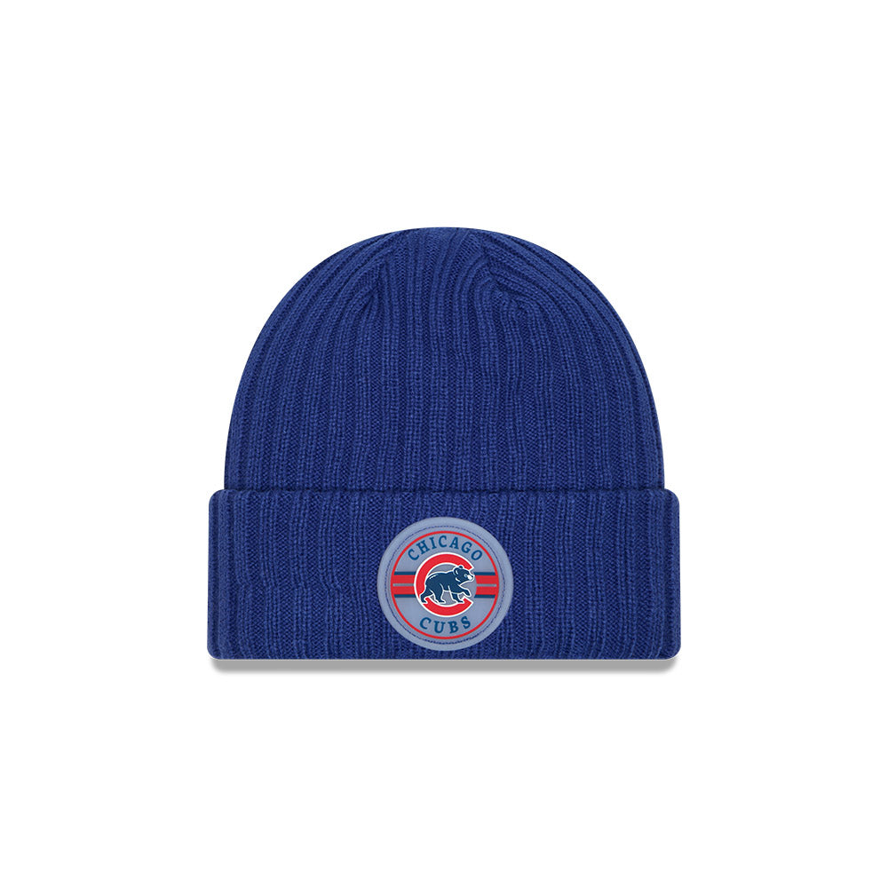 Chicago Cubs Patched 19930 Cuffed Knit Hat