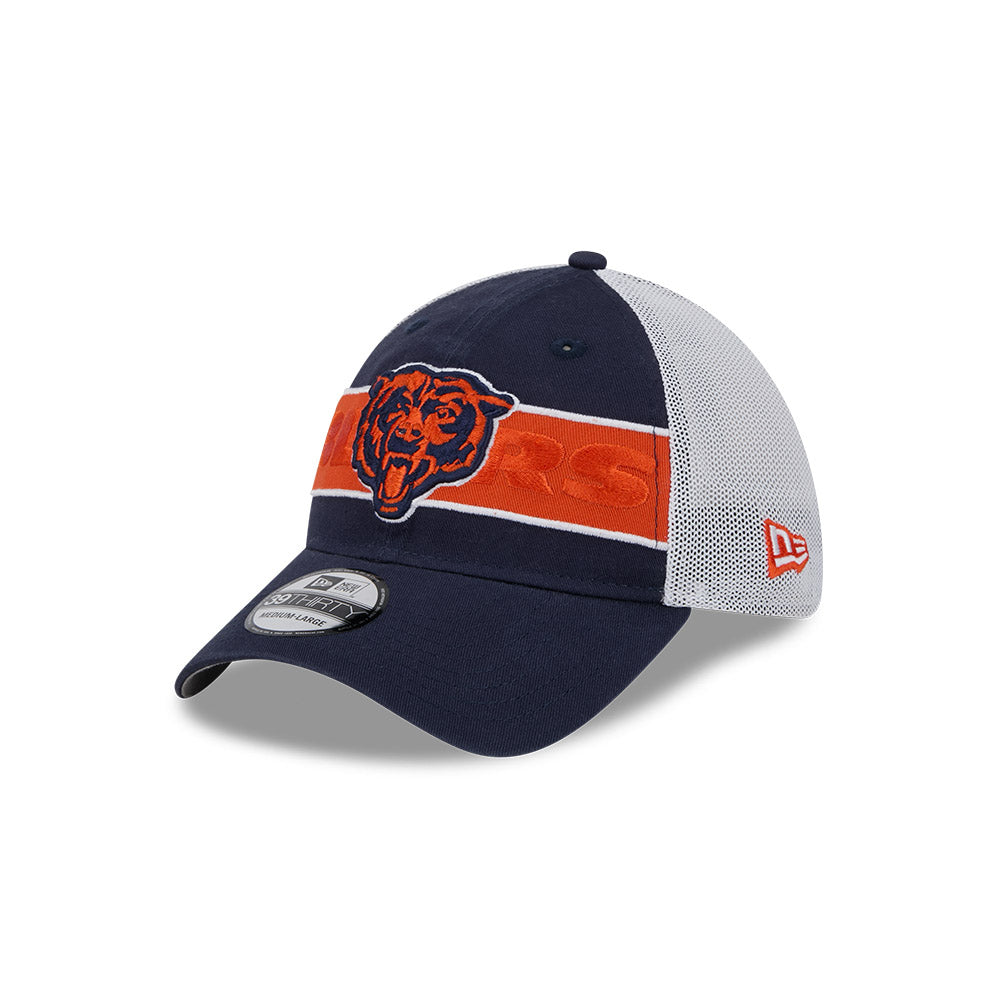 Chicago Bears New Era 39THIRTY Team Banded Flex Fitted Hat