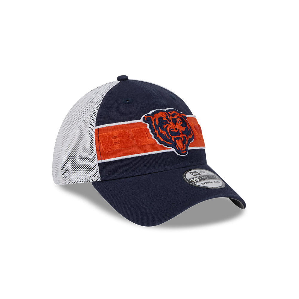 Chicago Bears New Era 39THIRTY Team Banded Flex Fitted Hat