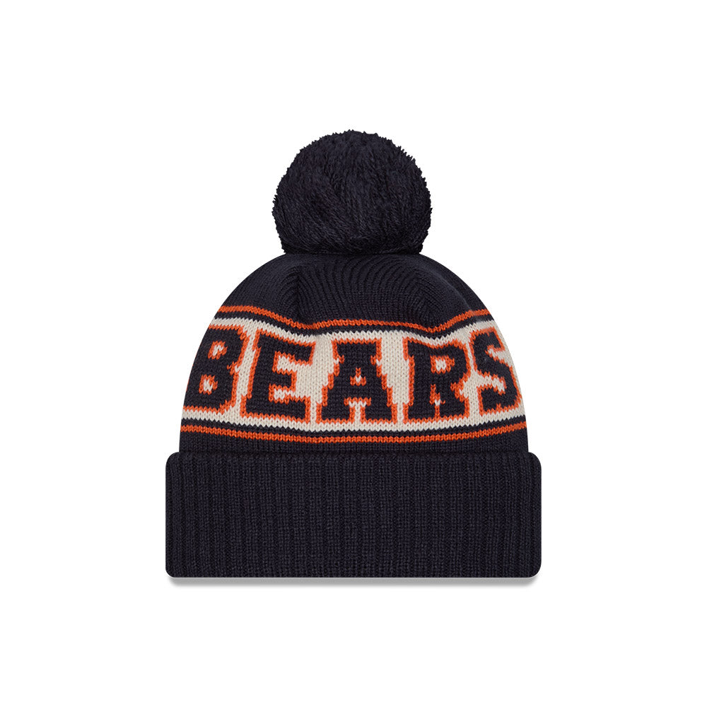 Chicago Bears Retro 19969 C Pom Knit Hat