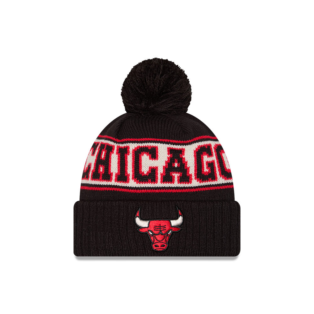 Chicago Bulls Retro 19969 Pom Knit Hat