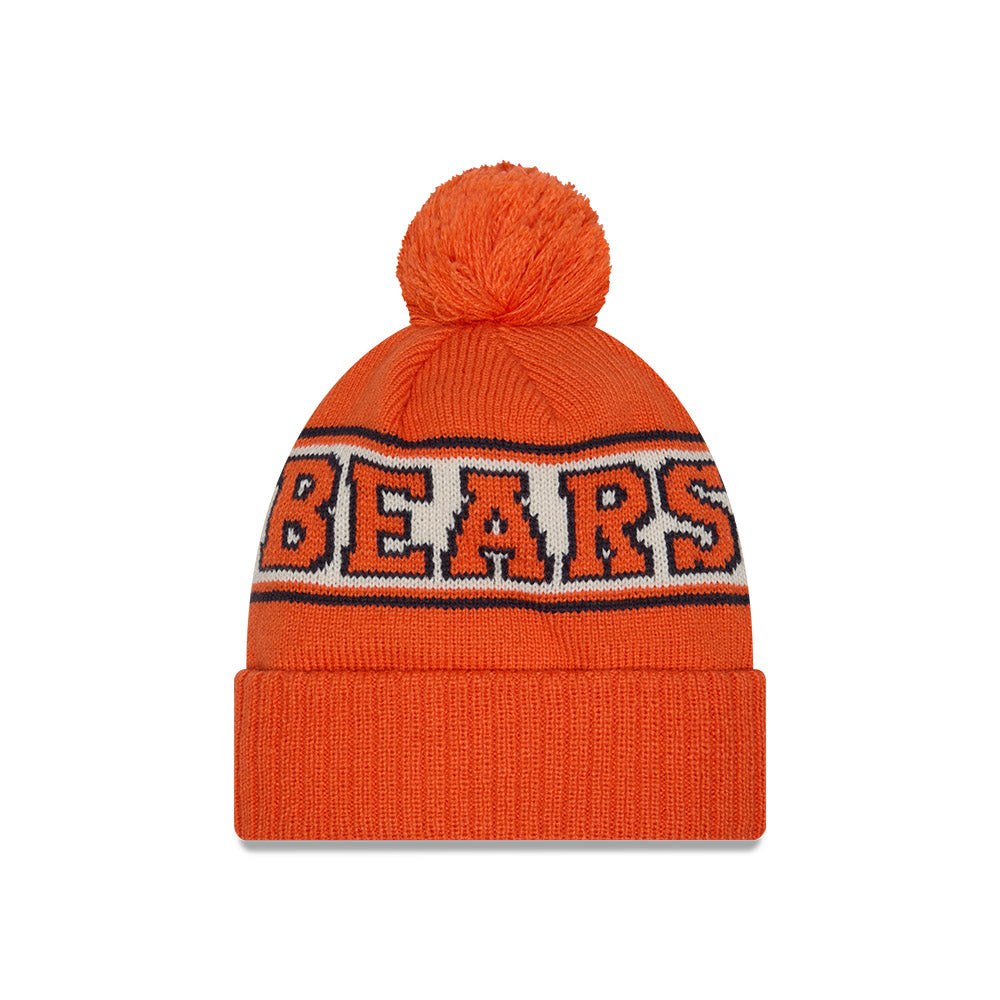 Chicago Bears Retro 19969 Pom Knit Hat