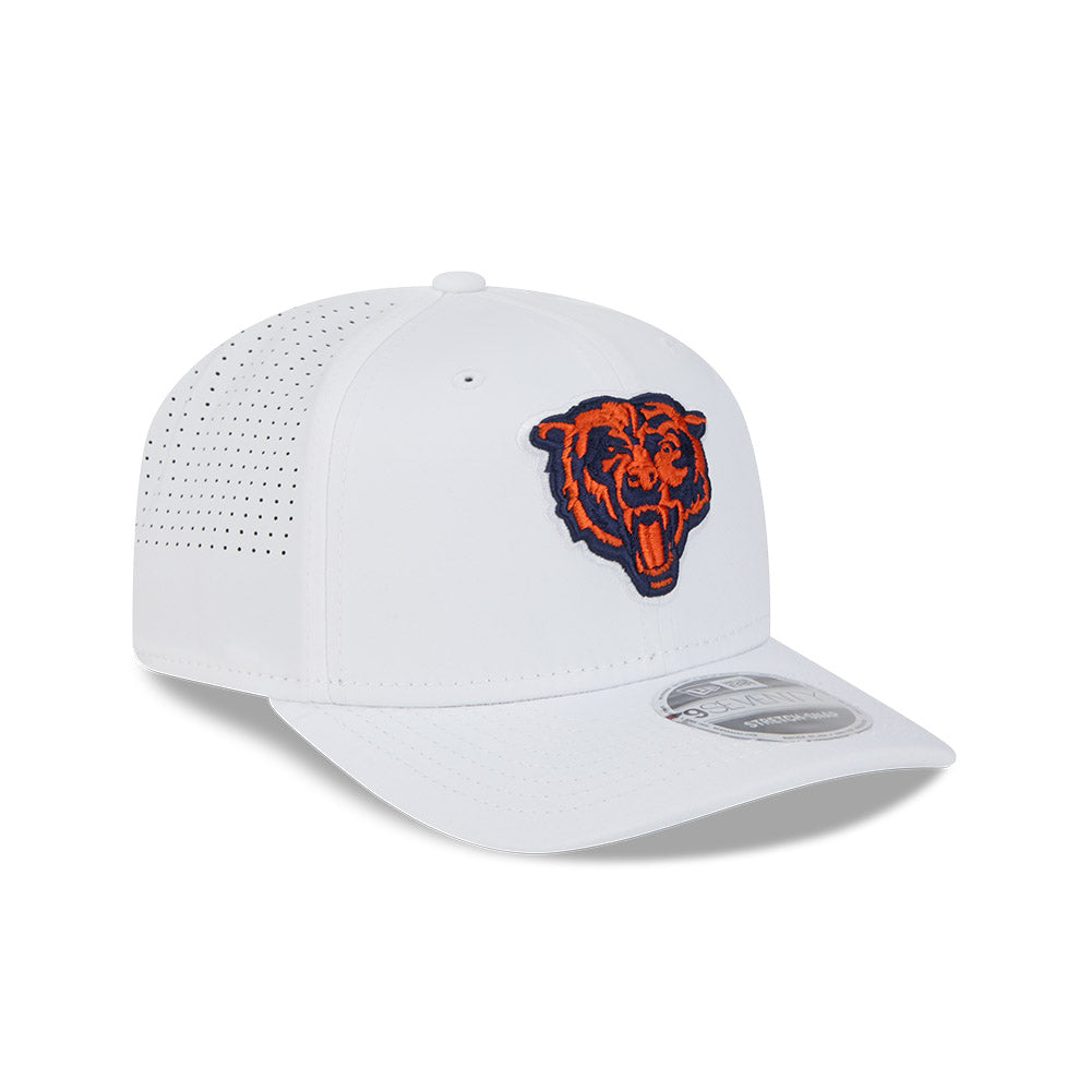 Chicago Bears New Era 9SEVENTY White Perform Stretch Snapback Hat