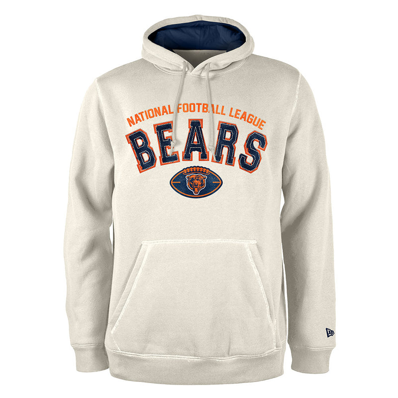 Chicago Bears 2024 Stone Sideline Pullover Hoodie