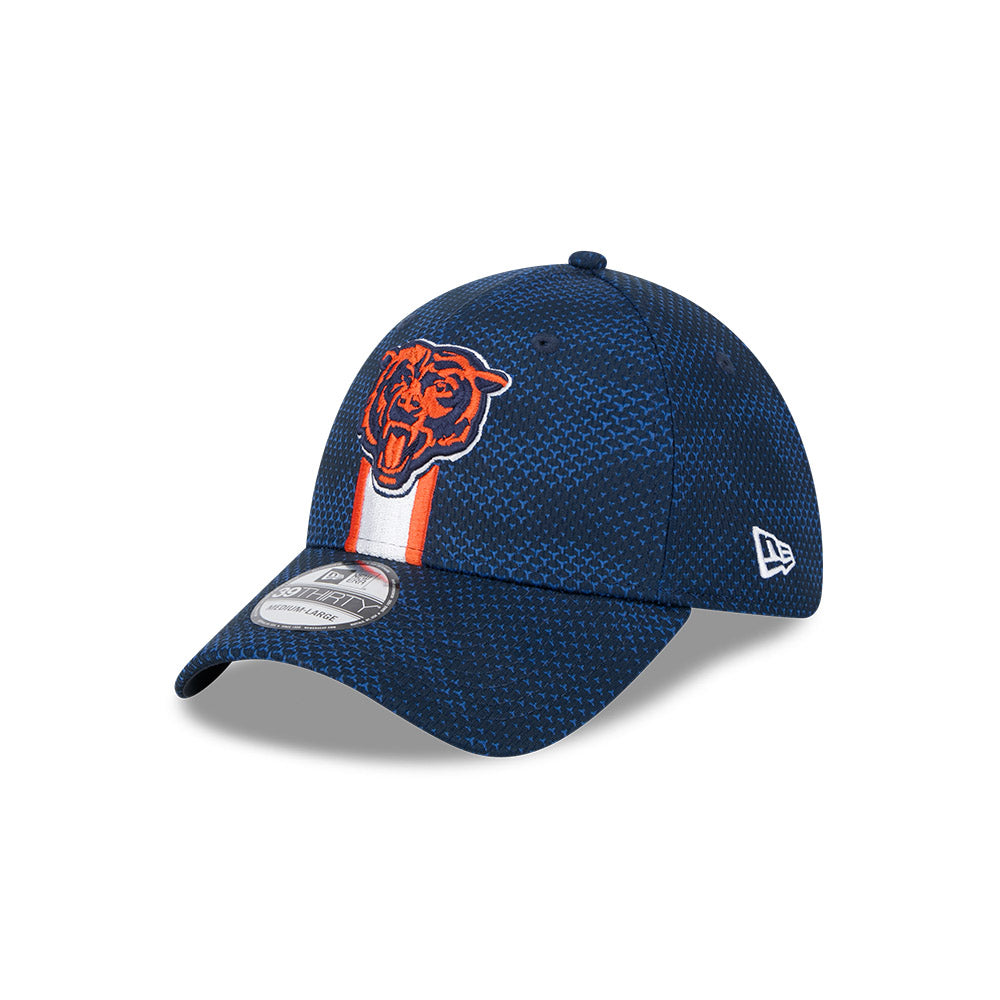 Chicago Bears New Era 39THIRTY 2024 Sideline Flex Fit Hat