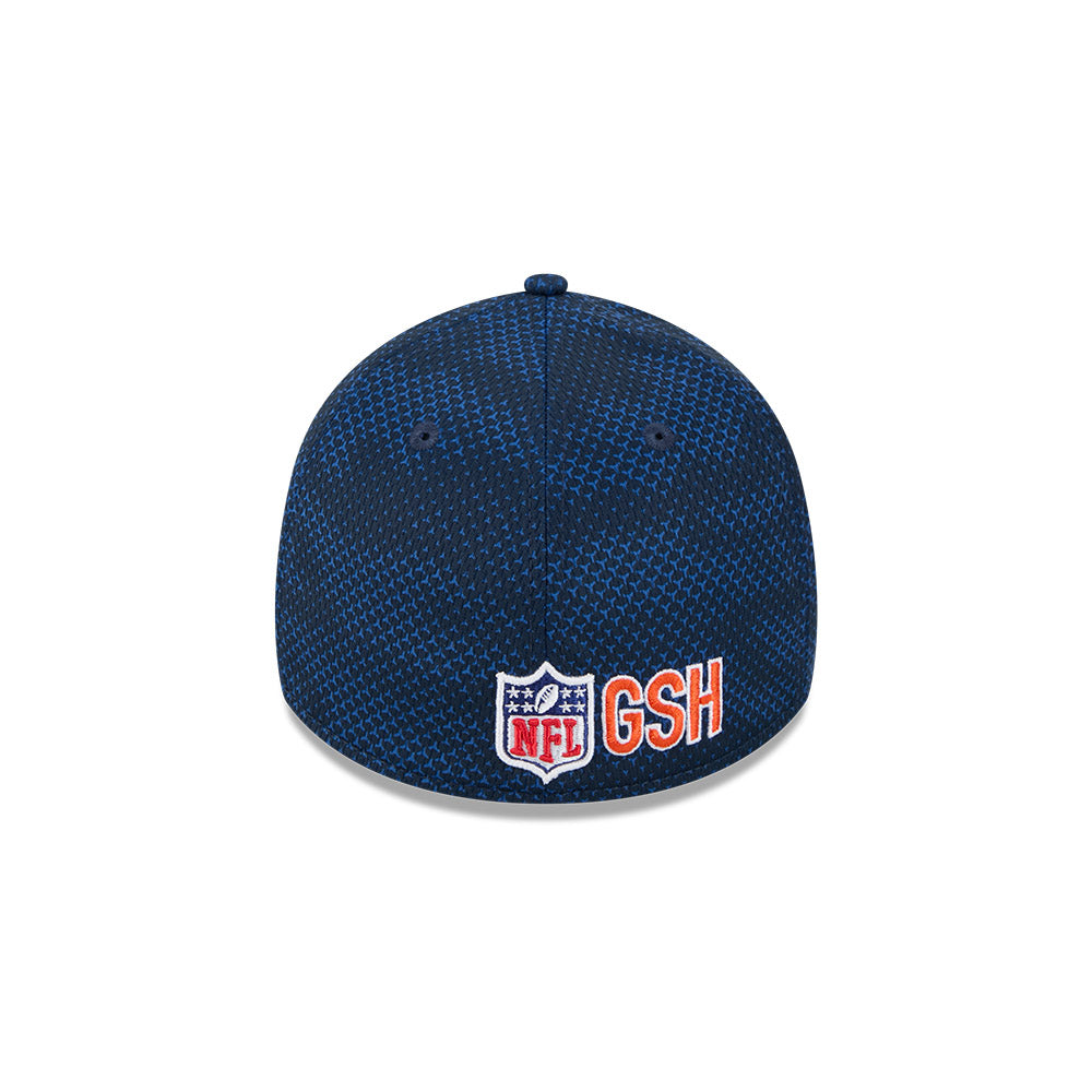 Chicago Bears New Era 39THIRTY 2024 Sideline Flex Fit Hat