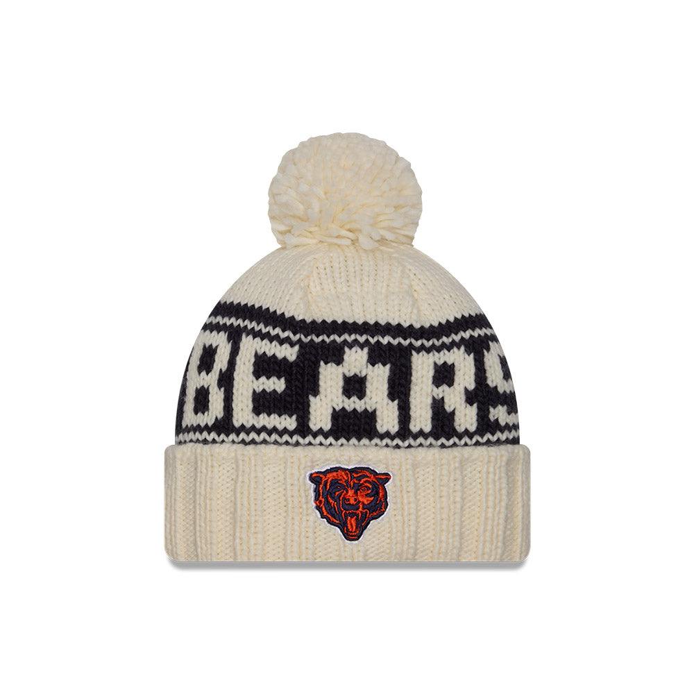 Chicago Bears Women's 2024 Sideline Pom Knit Hat