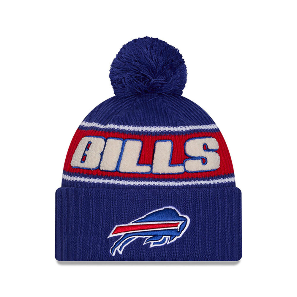 Buffalo Bills On-Field 2024 New Era Winter Knit Hat