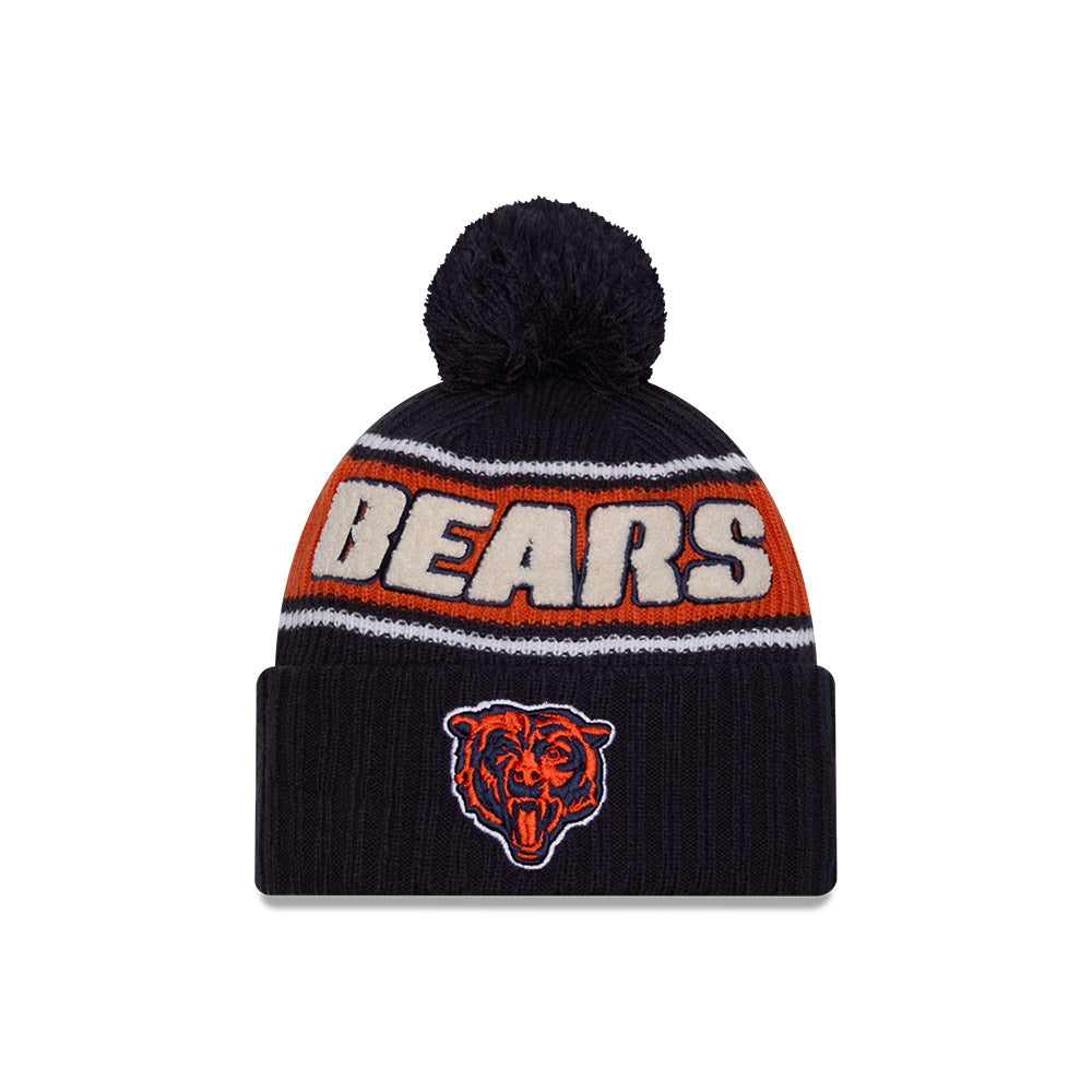 Chicago Bears On-Field 2024 New Era Winter Knit Hat