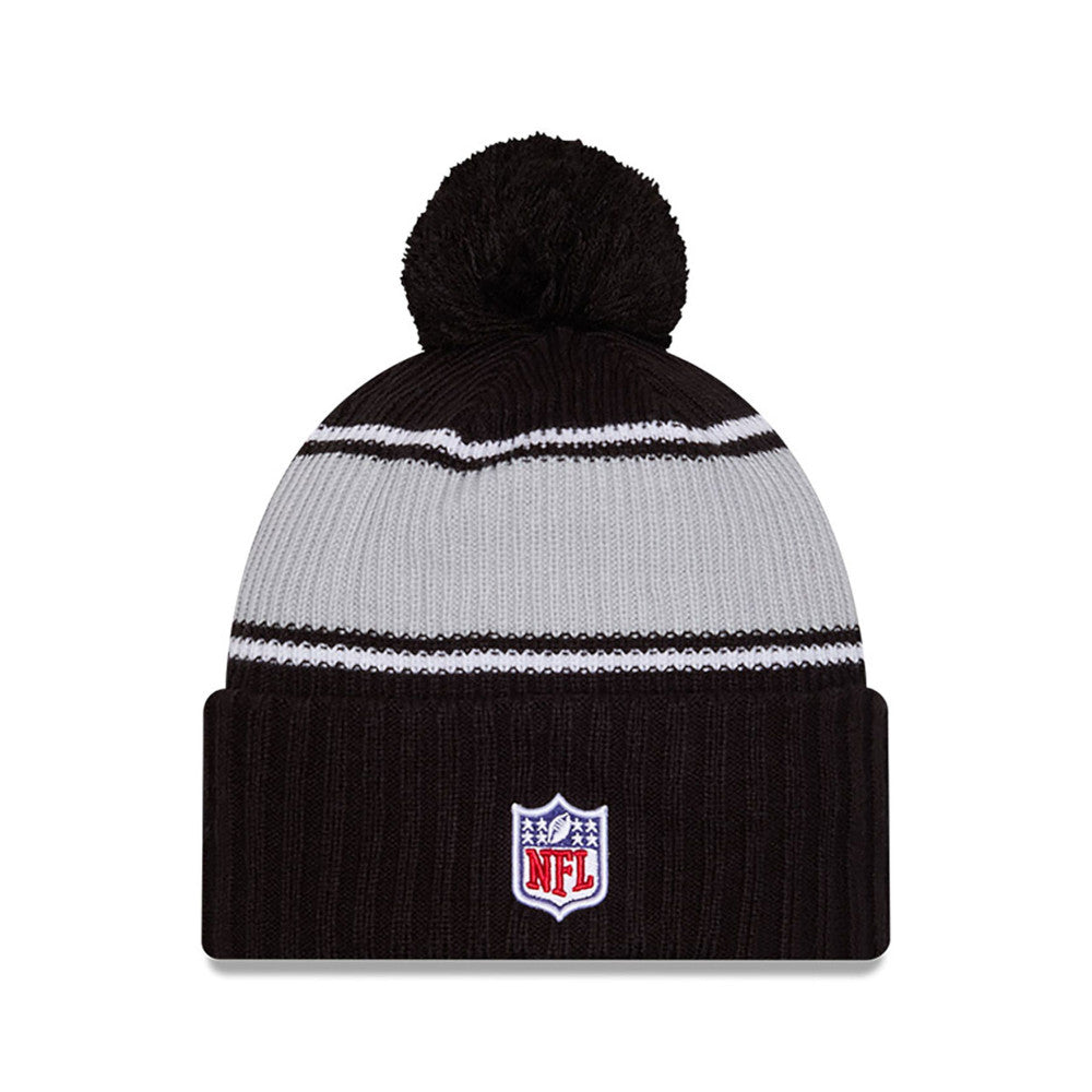 Las Vegas Raiders On-Field 2024 New Era Winter Knit Hat