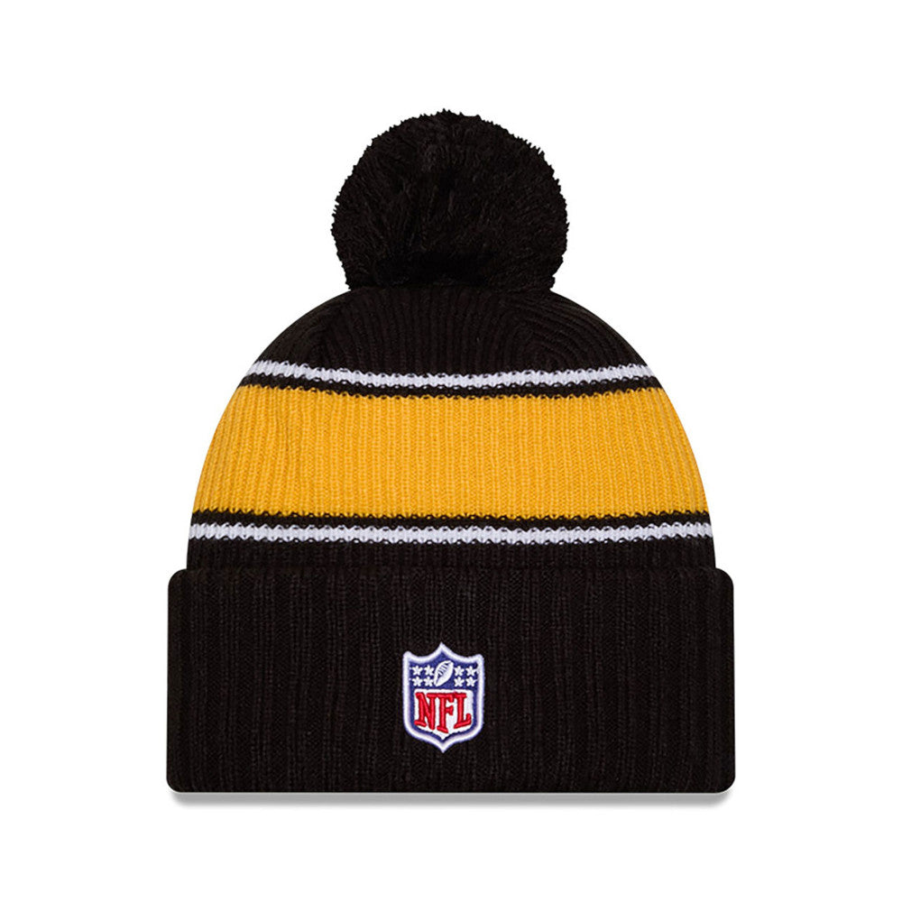 Pittsburgh Steelers On-Field 2024 New Era Winter Knit Hat