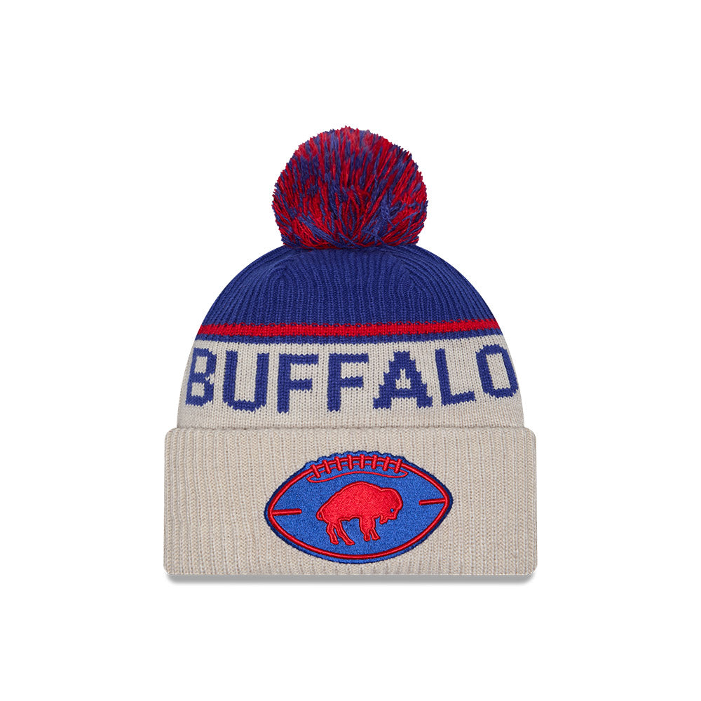 Buffalo Bills 2024 Sideline New Era Historic Sport Knit Hat