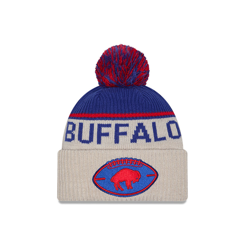 Buffalo Bills 2024 Sideline New Era Historic Sport Knit Hat