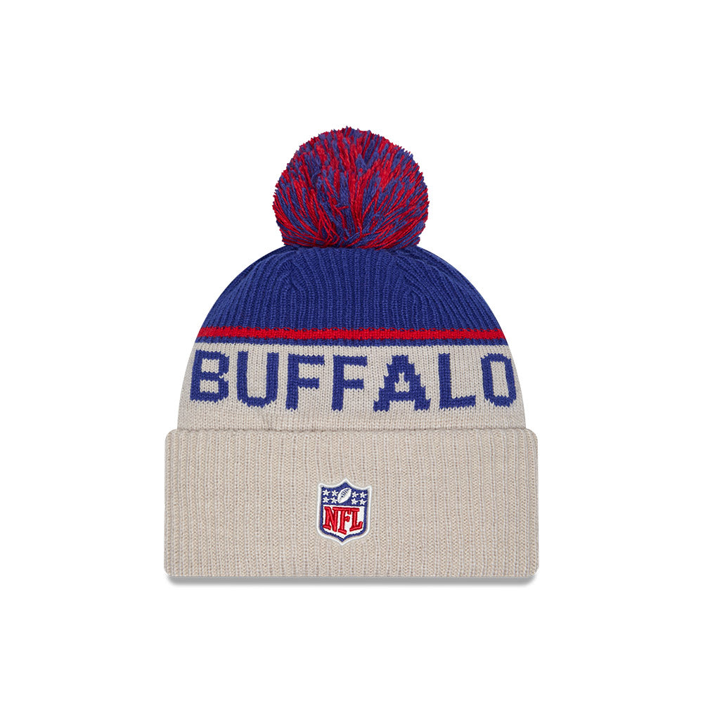 Buffalo Bills 2024 Sideline New Era Historic Sport Knit Hat