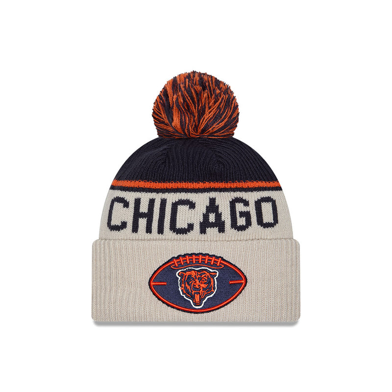 Chicago Bears 2024 Sideline New Era Historic Sport Knit Hat